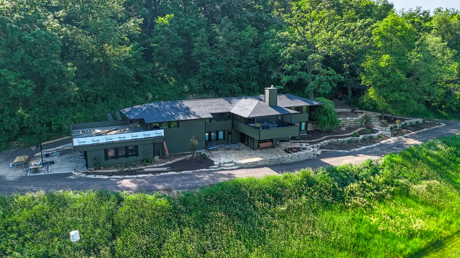 Frank Lloyd Wright-Inspired Landscape